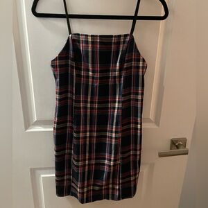 Urban Outfitters Plaid Multicolor Dress